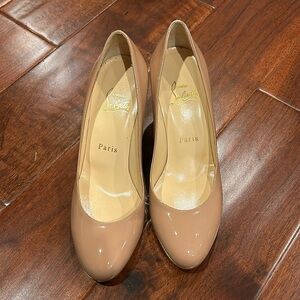 christian louboutin mistica 60 size 36.5 RUN SMALL, closer to US 5-5.5